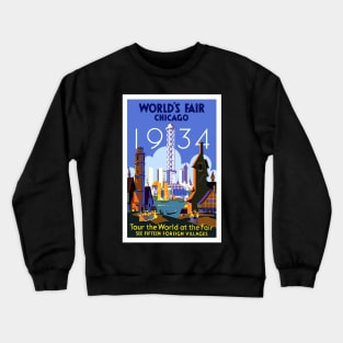 Chicago World's Fair 1934 Crewneck Sweatshirt